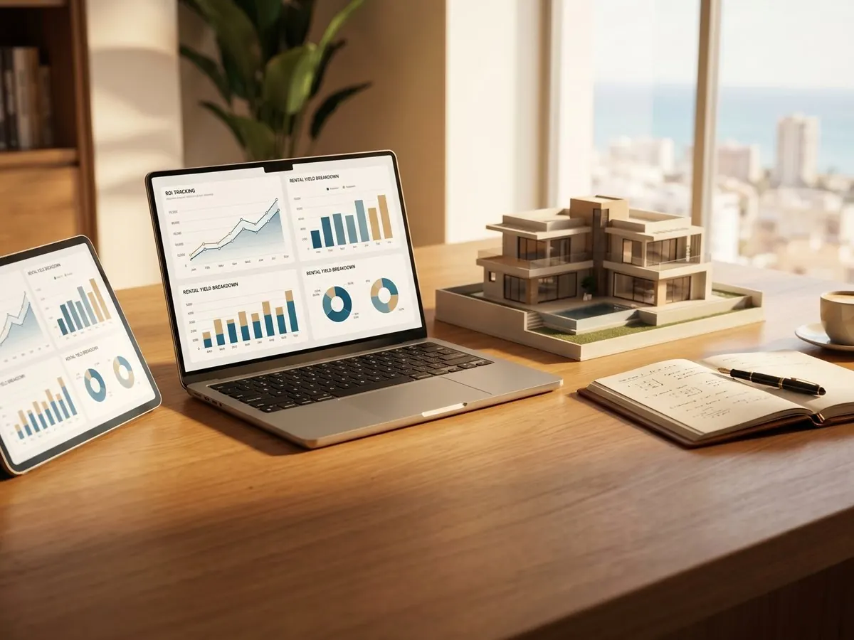 Transparent ROI projections and real-time rental data